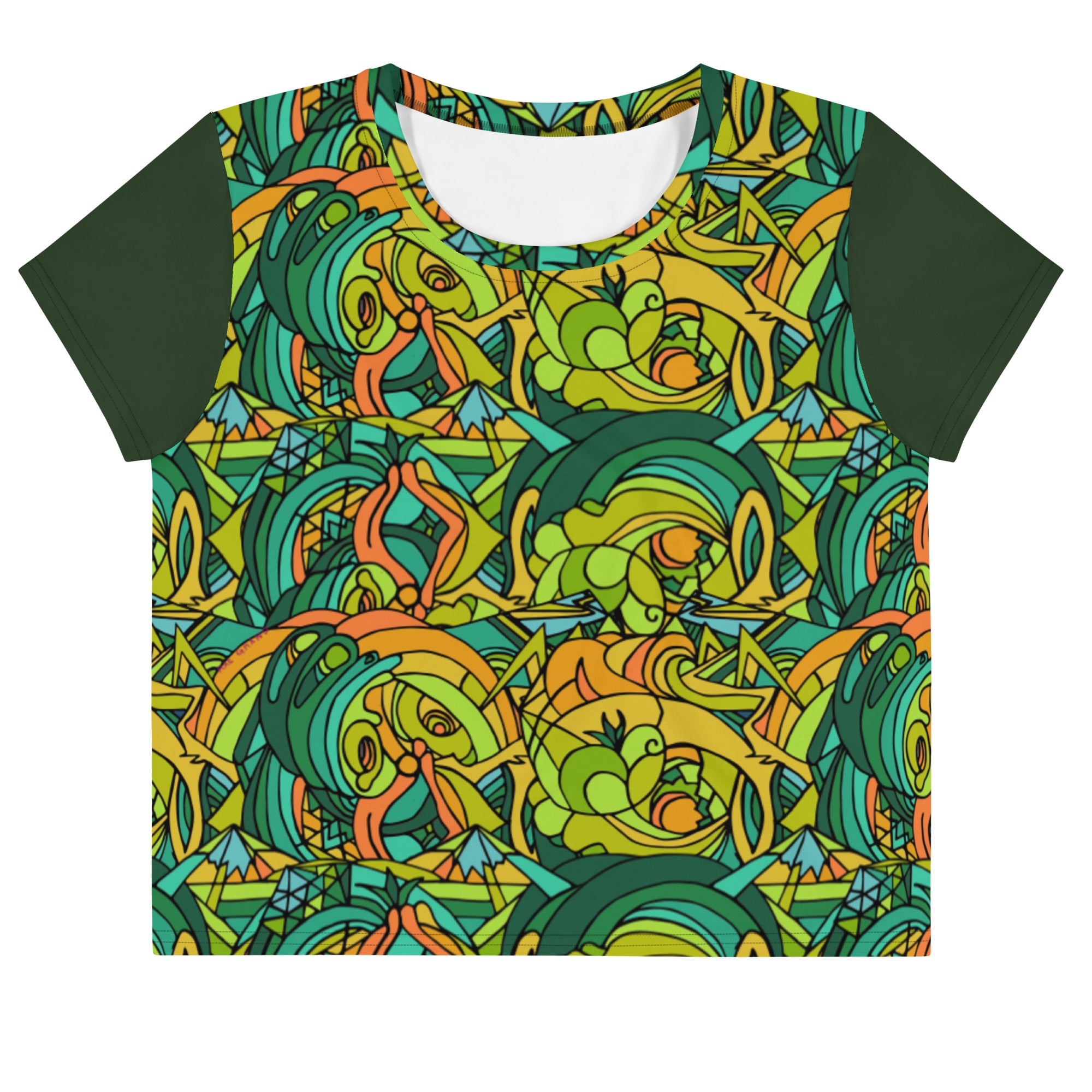 Hummingbird: Crop Tee