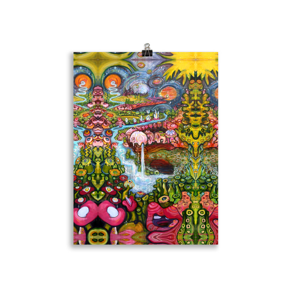 Spaceland Poster (mirrored)