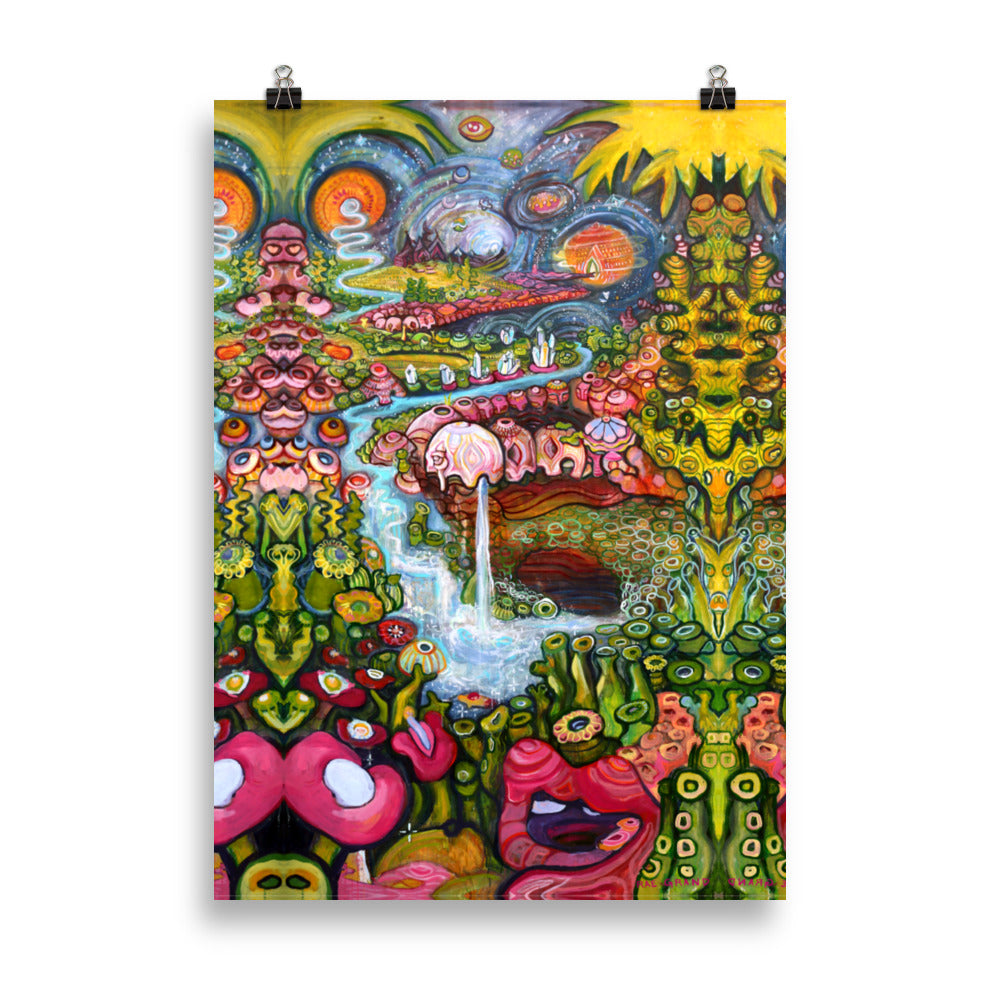 Spaceland Poster (mirrored)