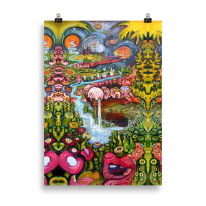 Spaceland Poster (mirrored)