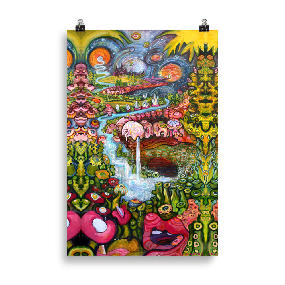 Spaceland Poster (mirrored)