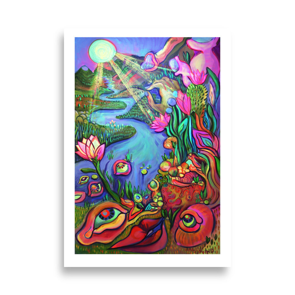 Graceful Grass Poster (night)