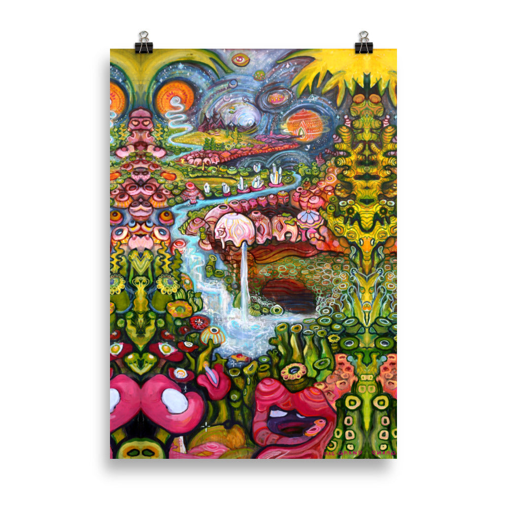Spaceland Poster (mirrored)