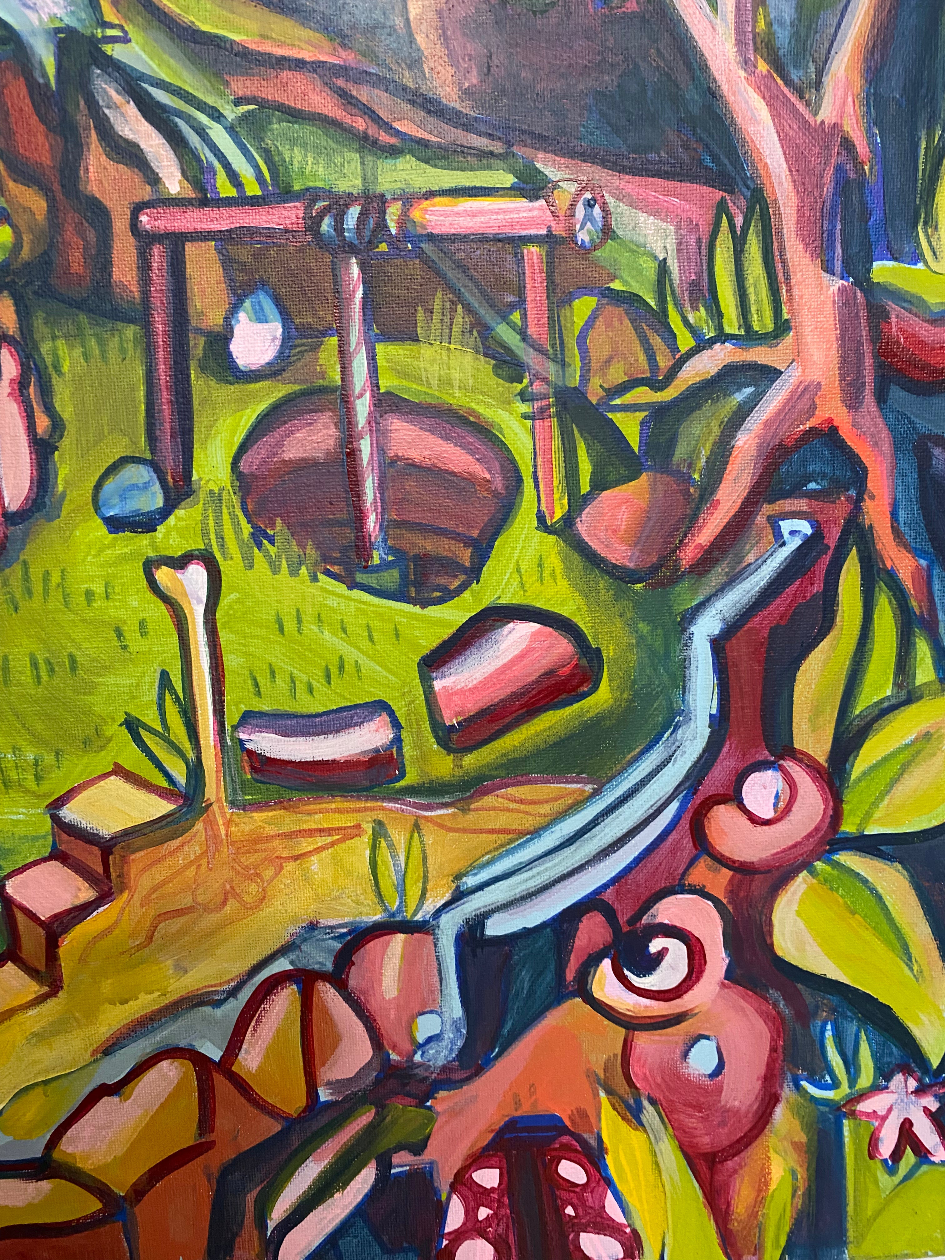 Abducted Cat Original