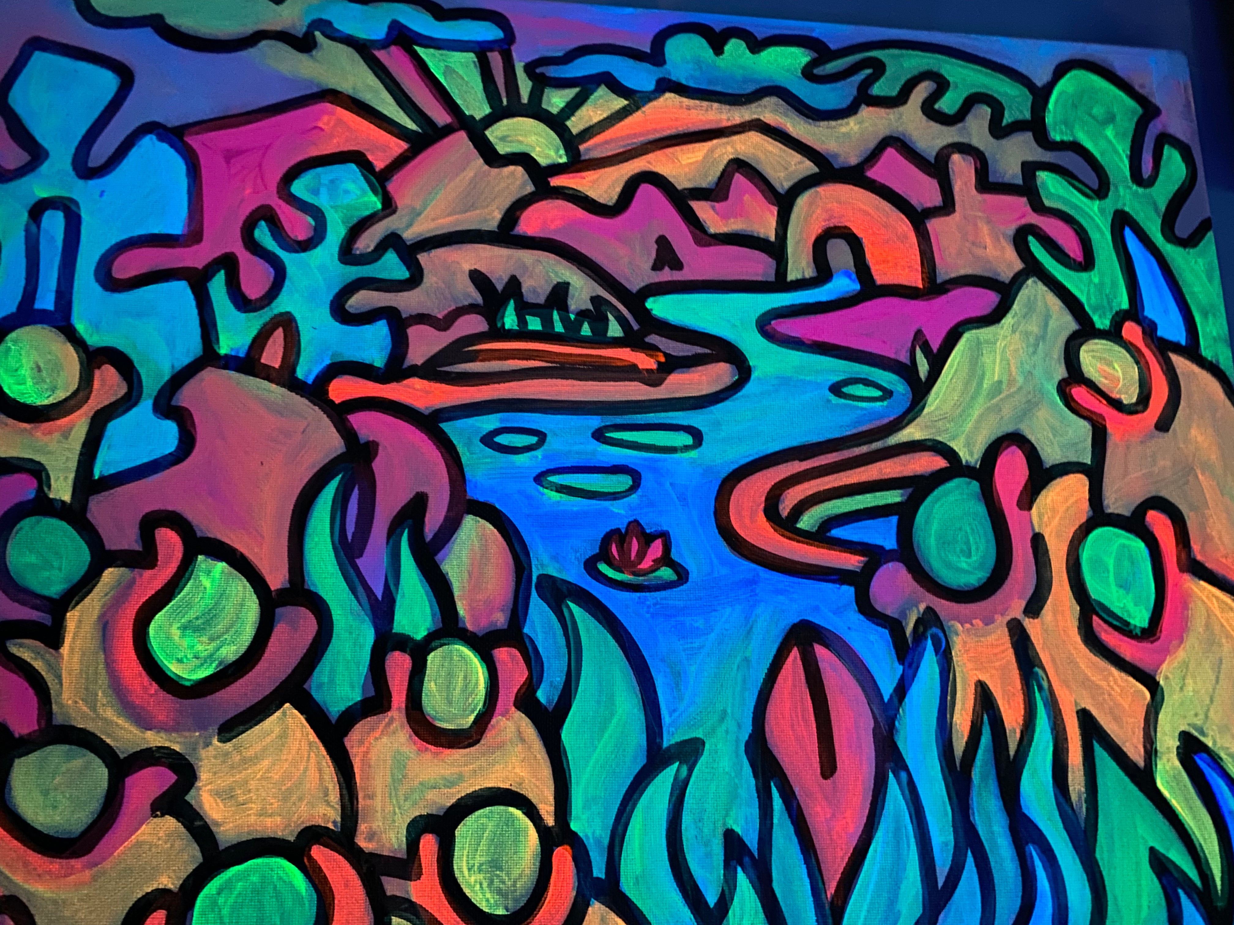 Spaceland Sunset Original