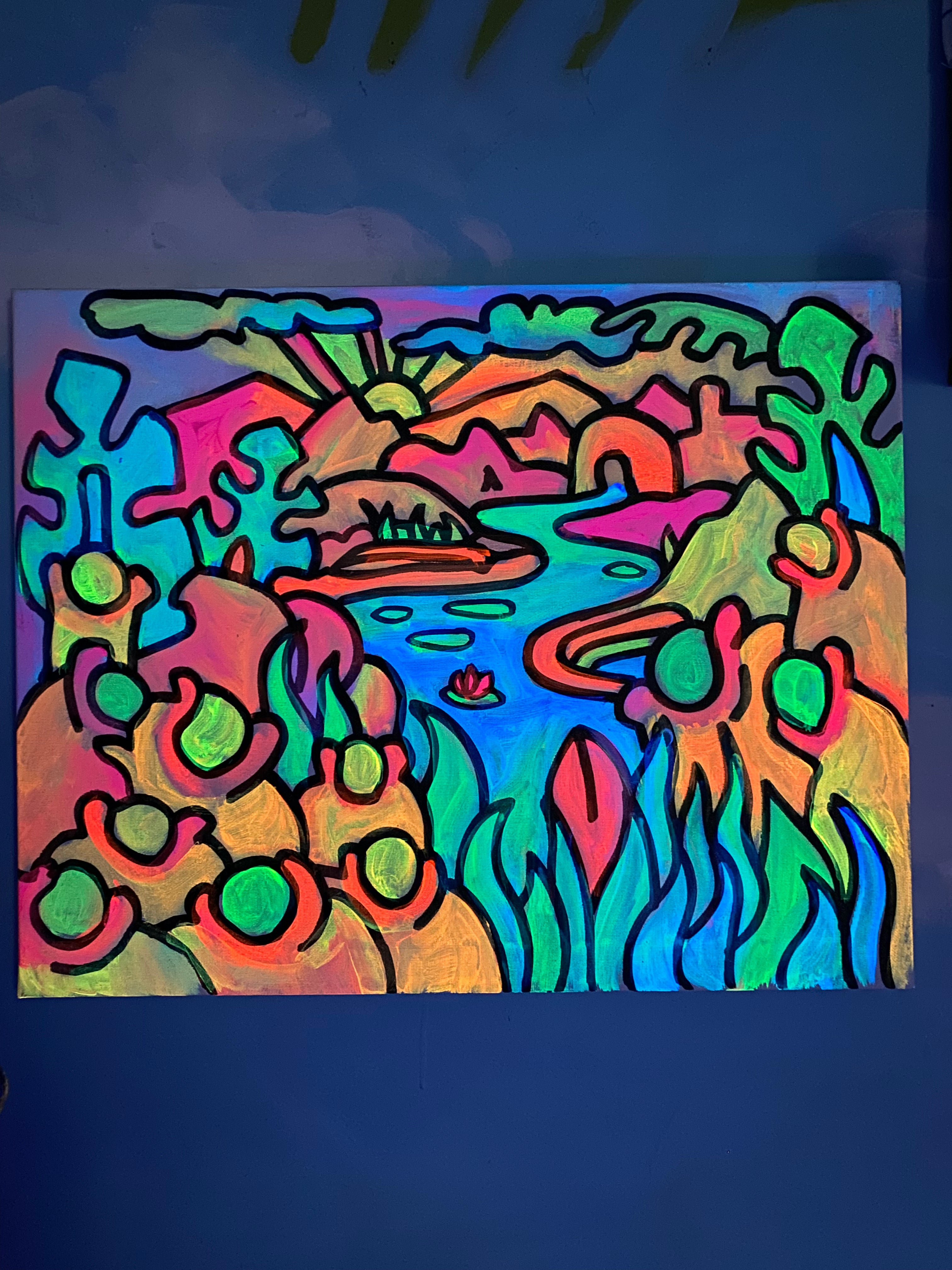 Spaceland Sunset Original