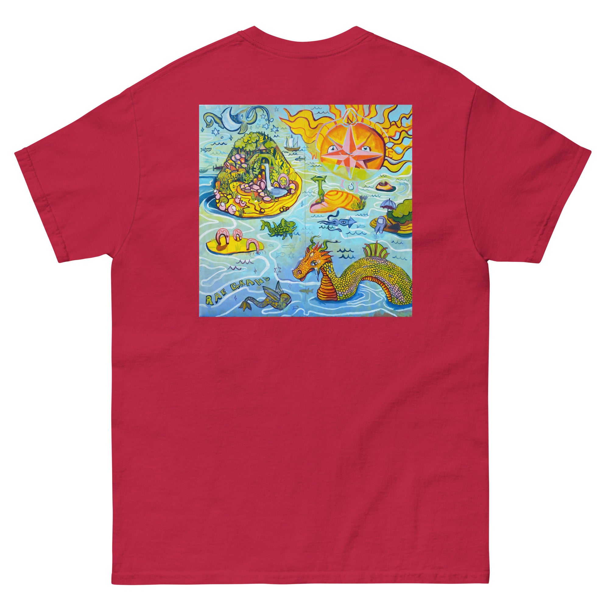 Sol Map T-shirt [Design on Back]
