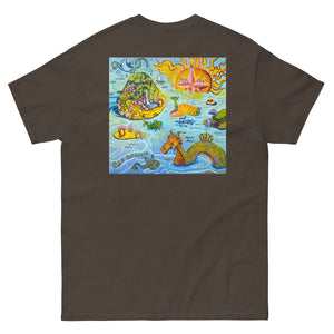 Sol Map T-shirt [Design on Back]