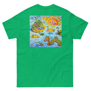 Sol Map T-shirt [Design on Back]