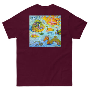 Sol Map T-shirt [Design on Back]