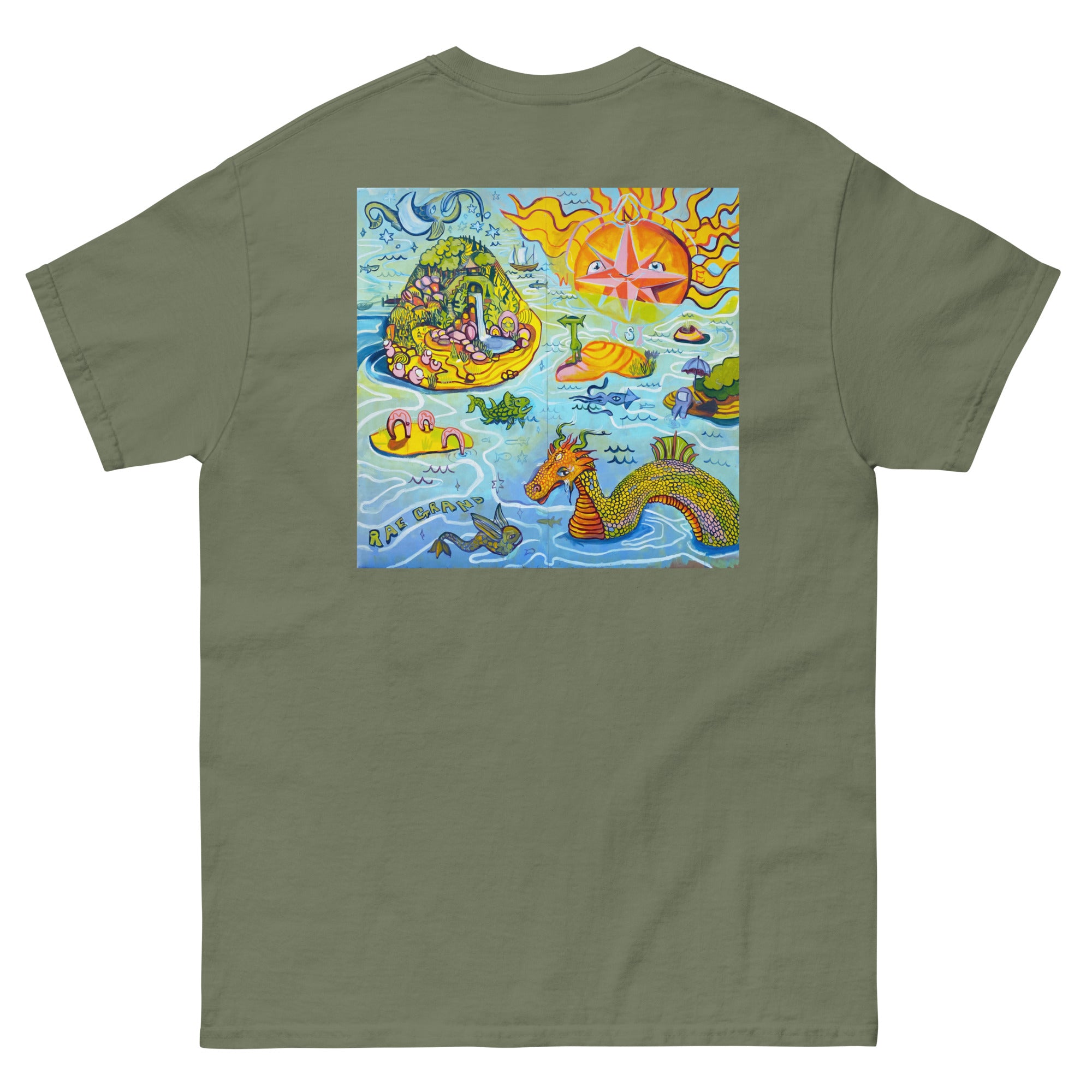 Sol Map T-shirt [Design on Back]