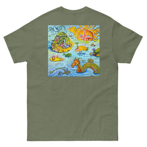 Sol Map T-shirt [Design on Back]