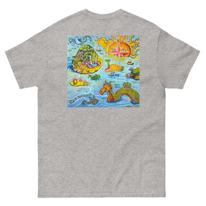 Sol Map T-shirt [Design on Back]